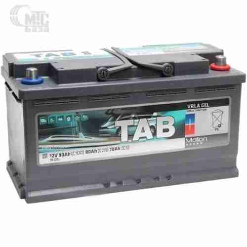 Аккумулятор 90 Ah/80 Ah/70 Ah 12V TAB Motion GEL Cтаціонар  [215080] 6СТ-90 Ач  353x175x190 мм